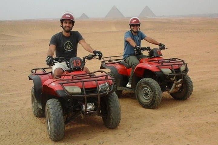 Quad Bike Adventure Around the Giza Pyramids: Private Desert Safari photo 2