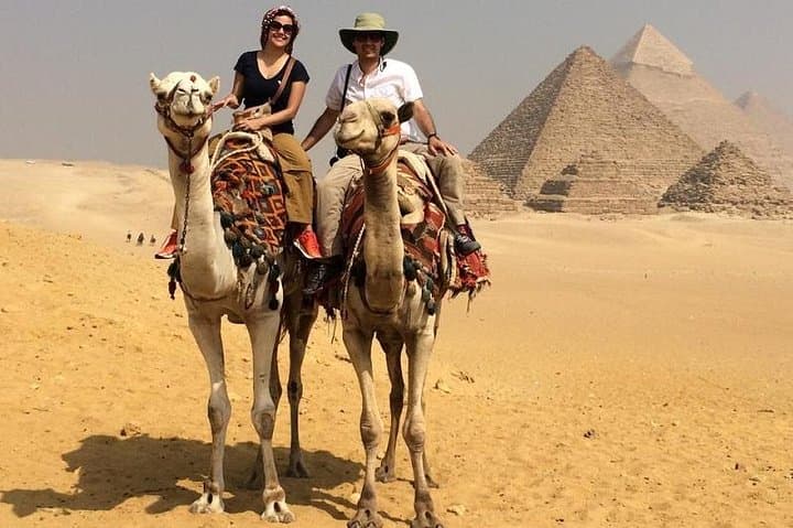 Giza & Saqqara Pyramids Private Tour — Camel Ride, Sphinx & Lunch