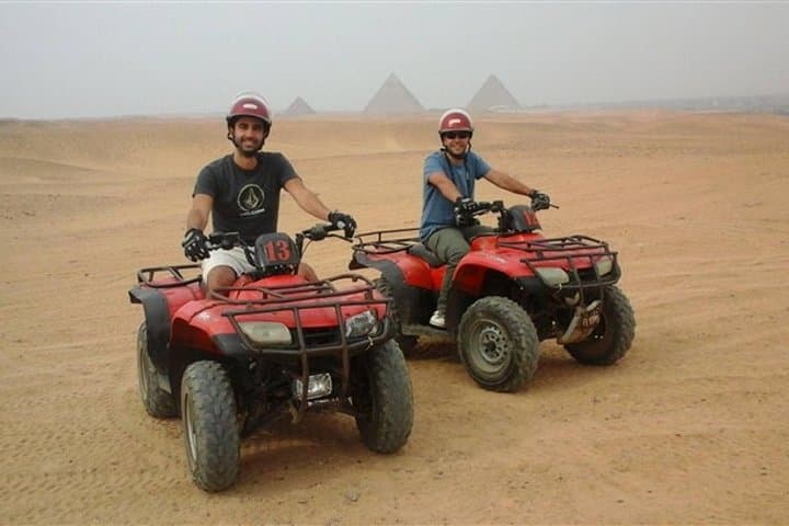 Quad Biking at Giza: Private Desert Safari with Pyramid Views photo 2