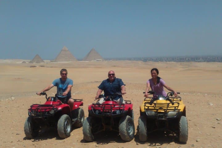 Giza Pyramids & Sphinx: Half-Day Private Tour with Quad Bike and Local Lunch photo 2