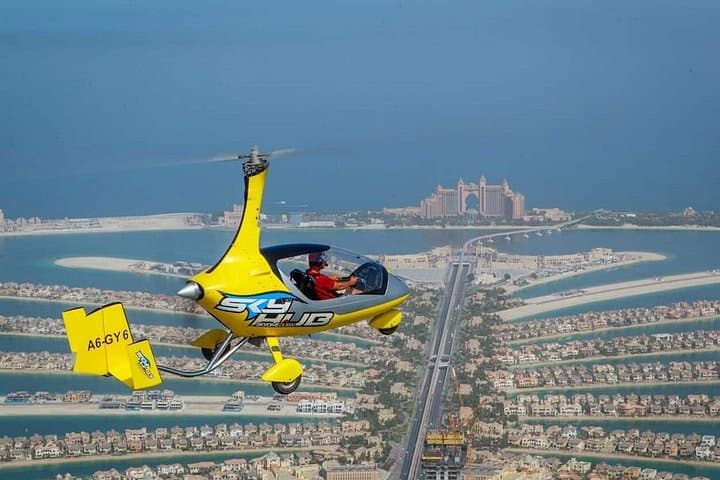 Gyrocopter Flight Over Palm Jumeirah & Burj Al Arab — Dubai 20-Min VIP photo 3