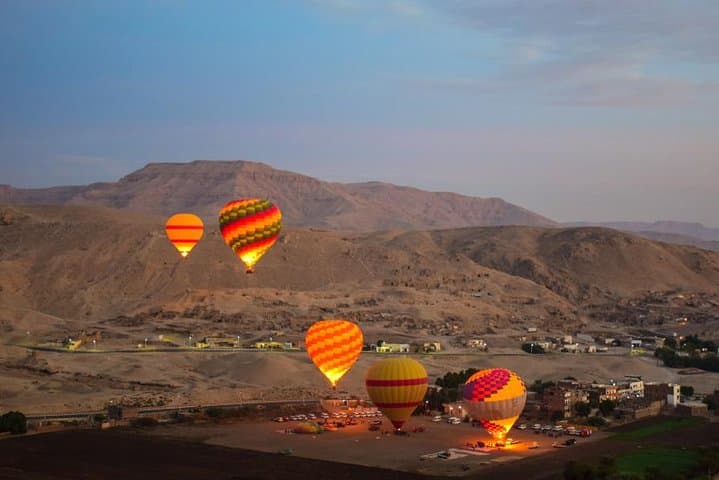 Sunrise Hot Air Balloon Over Luxor: 45-Minute Flight Above Ancient Thebes photo 4