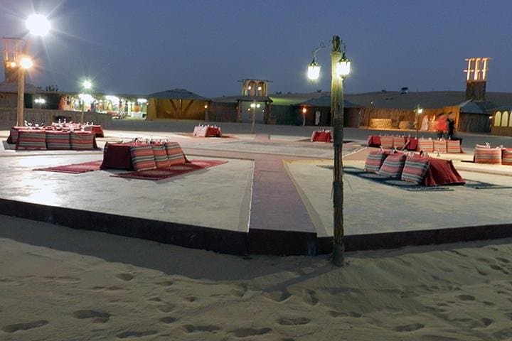 Dubai Desert Safari: Evening Dune Drive, Camel Ride, BBQ & Live Shows
