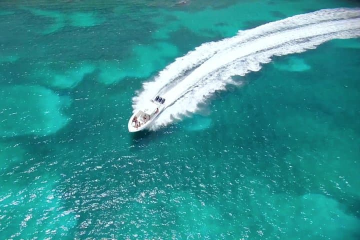Speed Boat & Snorkeling Day Trip to Tintamarre, Pinel & Creole Rock — St Maarten photo 1