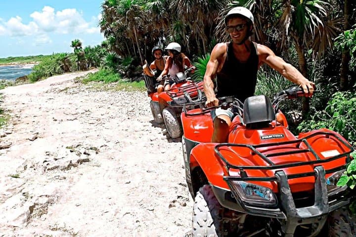 Coastal ATV and Cenote Combo in Cozumel: Mezcalitos Off-Road & Playa Uvas Snorkel photo 4