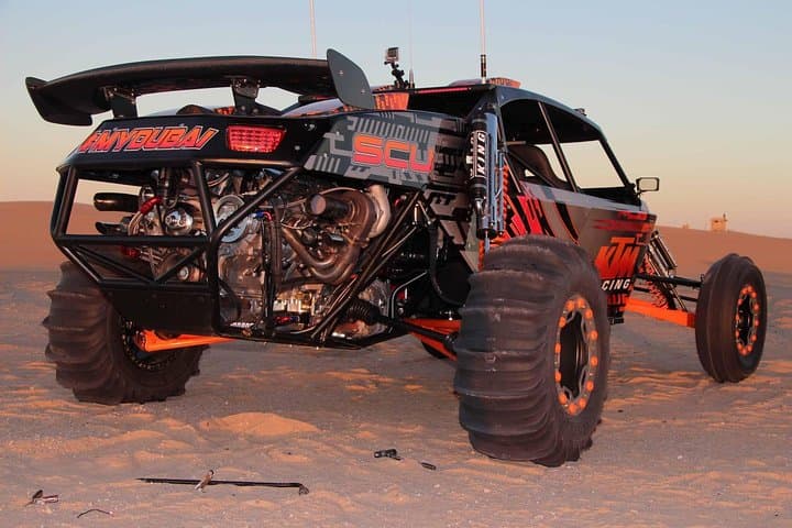 Dubai Dune Buggy Safari: Self-Drive Adventure with Sandboarding and Camel Ride