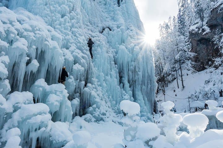 Ice Climbing in Mojstrana: Julian Alps Guided Frozen-Wall Experience