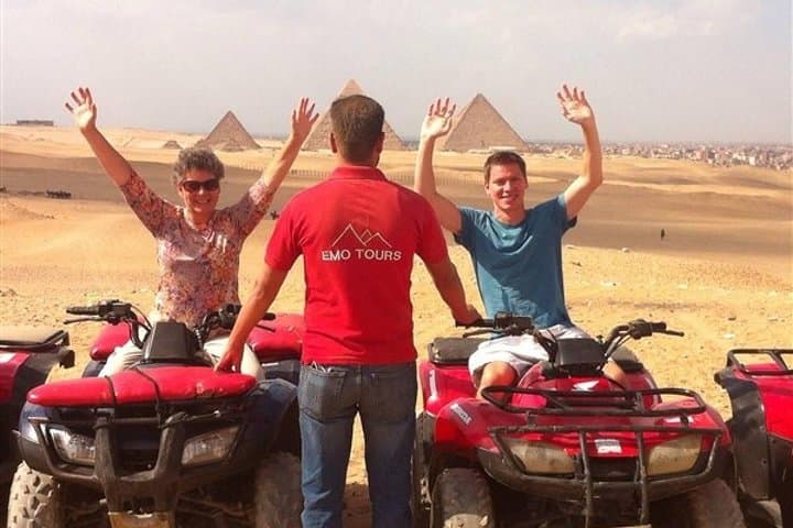 Giza Desert Quad Bike Tour: ATV Adventure at the Pyramids photo 2