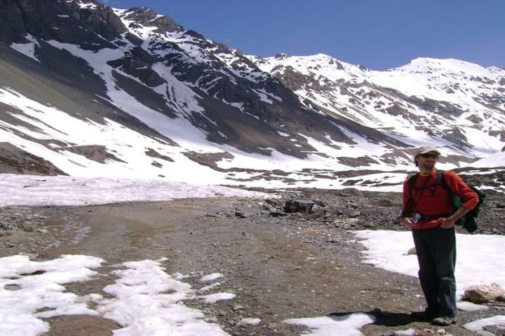 Trek to El Morado Glacier and Baños Colina Hot Springs from Santiago