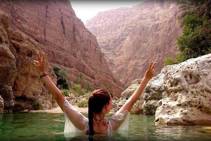 Wadi Shab Day Trip from Muscat: Hike, Swim, and the Cave Waterfall photo 3