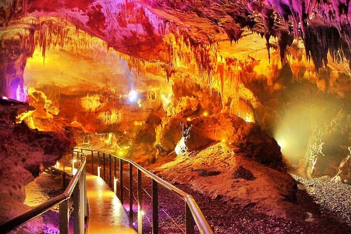 Prometheus & Sataplia Full-Day Caves Tour from Tbilisi — Dinosaur Footprints and Underground Rivers photo 1