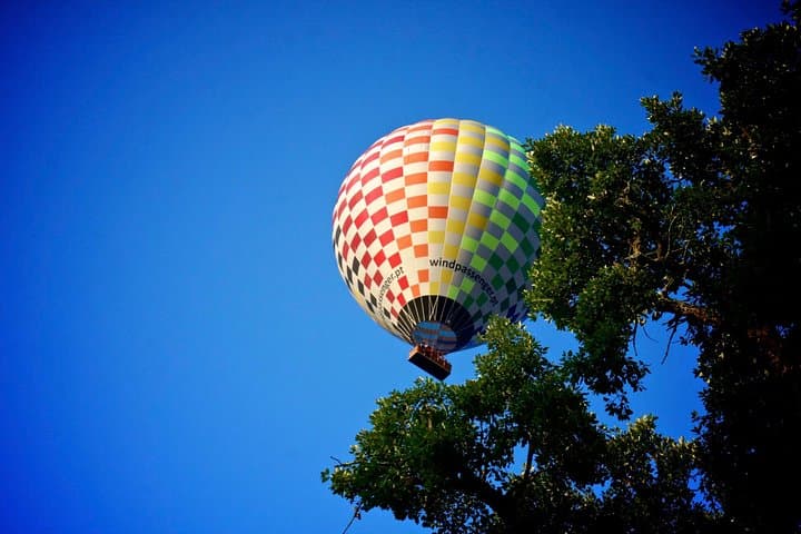Sunrise Hot Air Balloon Ride Over Coruche with Champagne Toast photo 3