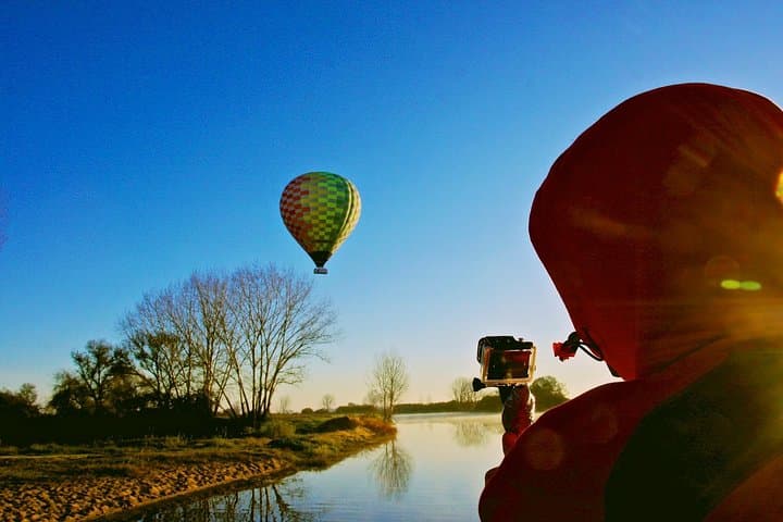 Sunrise Hot Air Balloon Ride Over Coruche with Champagne Toast photo 4