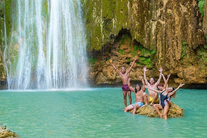 El Limón Waterfall & Bacardi Island Catamaran Tour from Punta Cana (With Lunch)