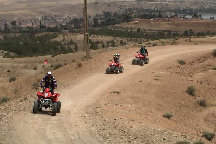 Quad Biking in Agafay Desert & Lalla Takerkoust: Half-Day ATV Adventure from Marrakech photo 3