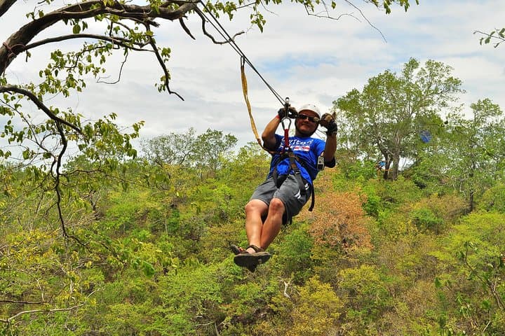 Canyon Adventure Combo: Zipline, Rappel & Class II Rafting in Guanacaste photo 3