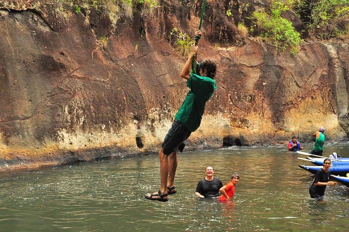 Canyon Adventure Combo: Zipline, Rappel & Class II Rafting in Guanacaste photo 4