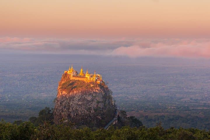 Mount Popa Full-Day Tour: Taung Kalat Monastery, Monkeys & Bagan Views photo 4