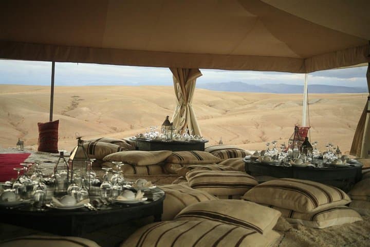 Sunset Camel Ride and Berber Dinner in the Agafay Desert near Marrakech photo 4