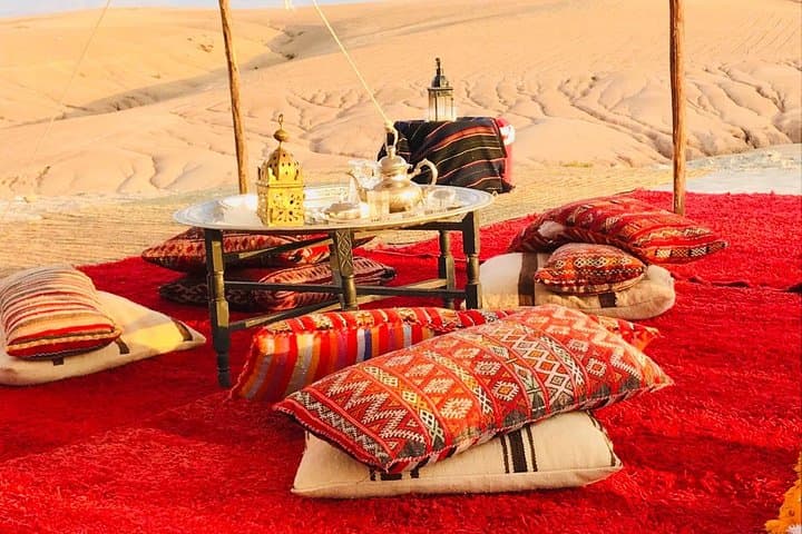 Sunset Camel Ride and Berber Dinner in the Agafay Desert near Marrakech photo 2