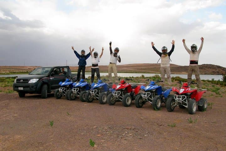 Quad Biking at Lake Takerkoust: Half-Day High Atlas Adventure