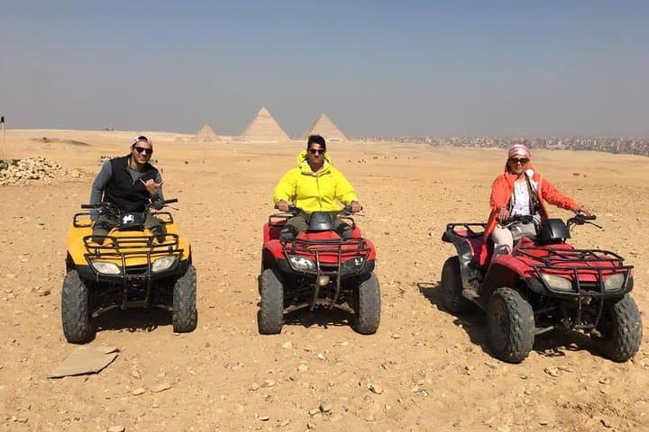 ATV Desert Safari Around the Giza Pyramids: 1-Hour Quad Bike Adventure photo 6