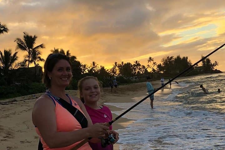 North Shore Shoreline Fishing Tour in Waialua, Oahu — Guided Catch & Release photo 1