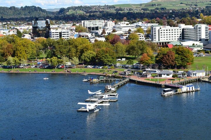 Floatplane Over White Island & Mount Tarawera — Whakaari Scenic Flight from Rotorua photo 2