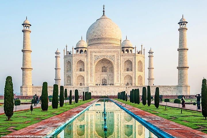 Same-Day Taj Mahal Tour from Delhi: Private Agra, Agra Fort & Mehtab Bagh photo 3