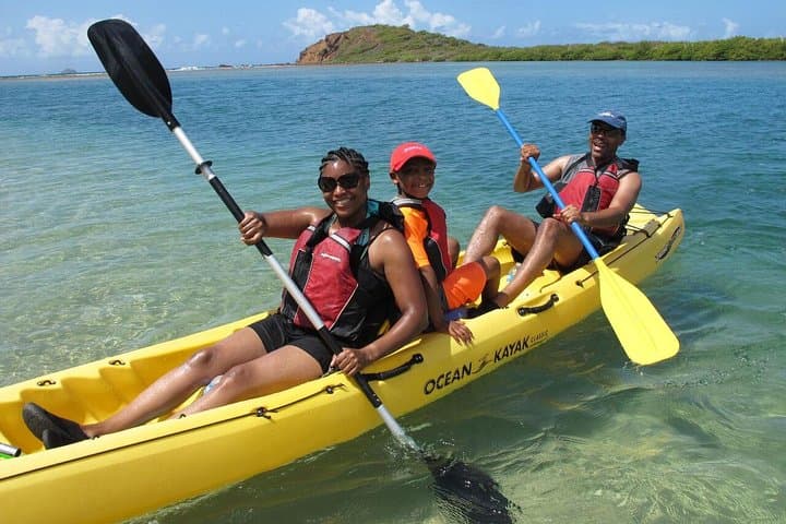 Mangrove Lagoon Kayak, Hike & Snorkel Adventure (Cas Cay) — St. Thomas Day Trip