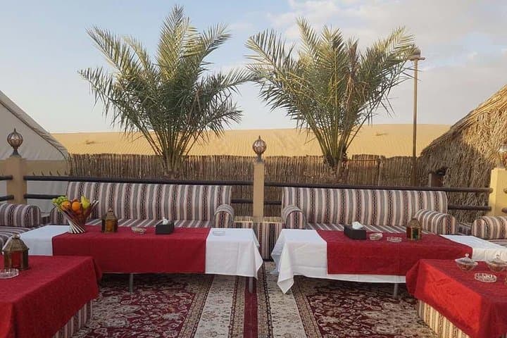 Dubai Evening Desert Safari — VIP Dune Bashing, BBQ Buffet & Live Shows photo 3