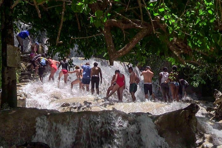 Climb Dunn's River Falls: Ocho Rios Guided Waterfall Hike & Lagoon Dip photo 2