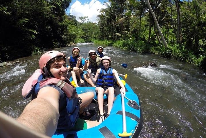 Ayung River Rafting & Ubud Highlights: Rapids, Rice Terraces and Monkey Forest