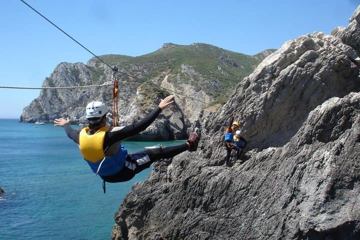 Coasteering Arrábida: Cliff-to-Sea Adventure in Arrábida Natural Park photo 2