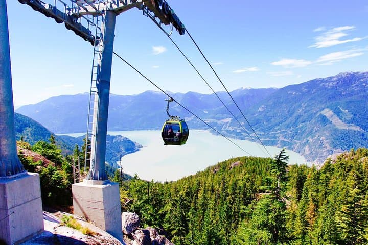Sea to Sky Private Tour from Vancouver: Gondola, Shannon Falls & Britannia Mine