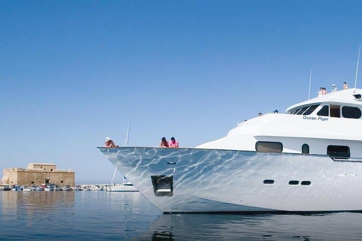 Ocean Flyer VIP Cruise from Paphos: Luxury Full-Day West Coast Yacht Experience photo 2