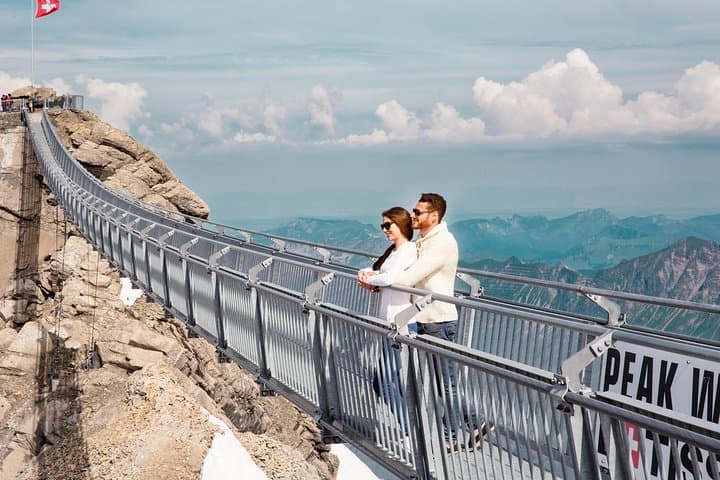 Glacier 3000 & Col du Pillon Day Trip from Lausanne — Peak Walk, Cable Car, and Montreux photo 6