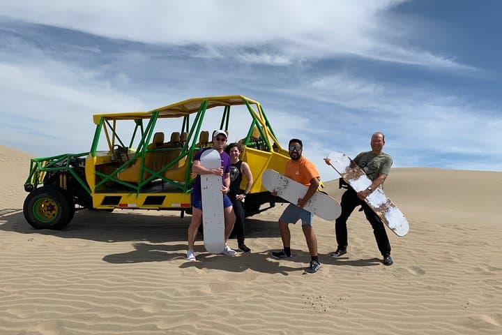 Lima to Huacachina, Ballestas Islands & Pisco Vineyard — Full-Day Wildlife and Dune Adventure