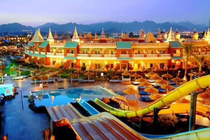 Aqua Park Adventures in Sharm El Sheikh — 32 Slides, Tsunami Pool & Lazy River