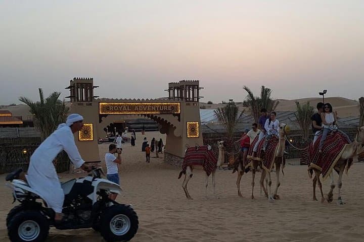 Dubai Desert Camel Caravan & BBQ Dinner Experience photo 6