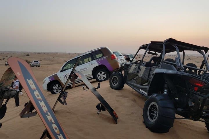 Dubai Desert Safari Evening VIP: Dune Bashing, BBQ & Live Entertainment photo 3