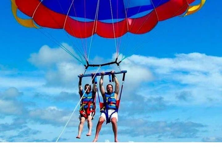 Parasailing Over Sharm El Sheikh: Red Sea Panorama with Hotel Transfer