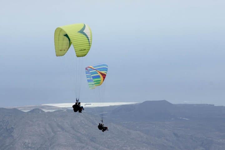 Tenerife Tandem Paragliding with the Spanish Champion — Taucho & Ifonche Launches