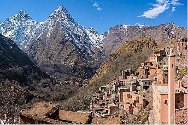Atlas to Agafay: Day Trip with Berber Lunch, Waterfall Hike & Sunset Camels photo 3