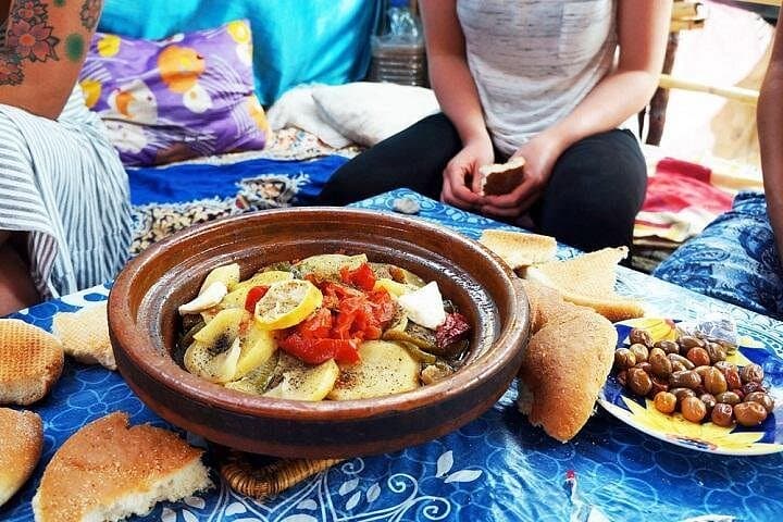 Atlas to Agafay: Day Trip with Berber Lunch, Waterfall Hike & Sunset Camels photo 1