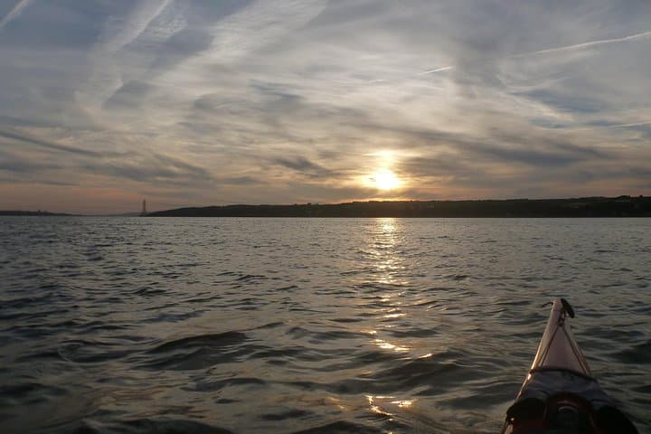 Sunset Sea Kayaking on the St. Lawrence River — Evening Paddle from Quebec City photo 2