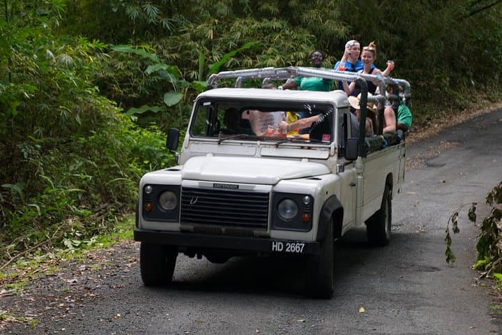 St. Lucia Triple Adventure: Jeep Safari, Zipline & Waterfall Hike photo 1
