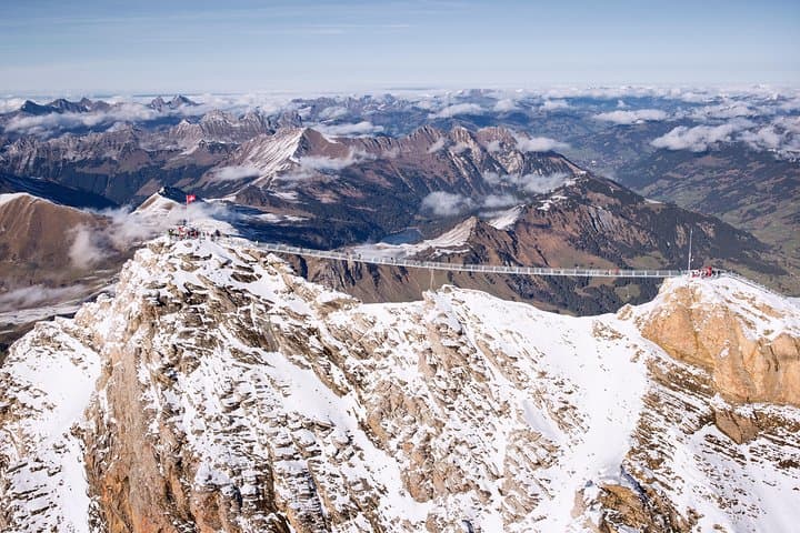 Glacier 3000 Day Trip from Montreux: Peak Walk, Cable Car, and Big-View Swiss Alps photo 5