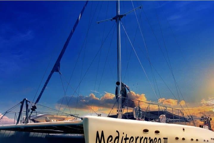 Adults-Only Sunset Catamaran Cruise from Protaras to Blue Lagoon & Varosha