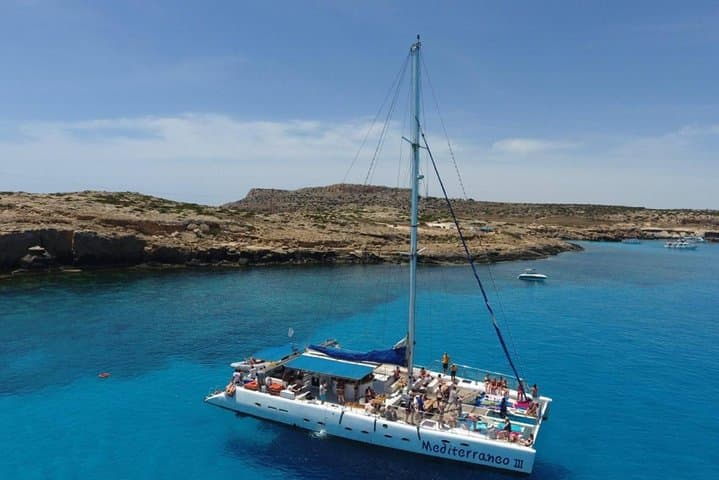 Protaras Catamaran Sunset Cruise to Blue Lagoon and Varosha photo 3